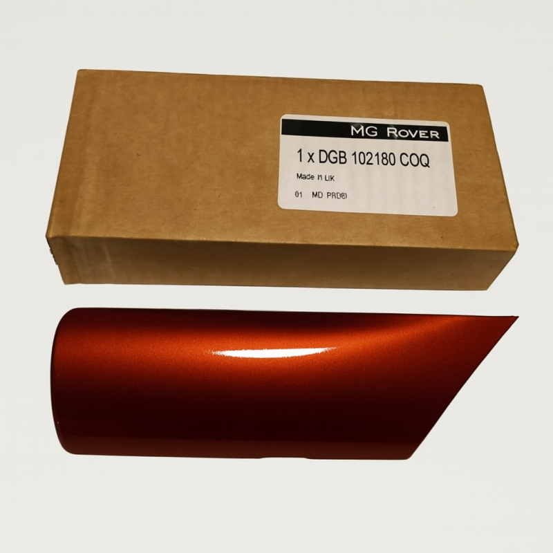 Rubbing Strip - Front Wing - Drivers Side - Nightfire Red - New - DGB102180COQ [Rover 200 Coupe]